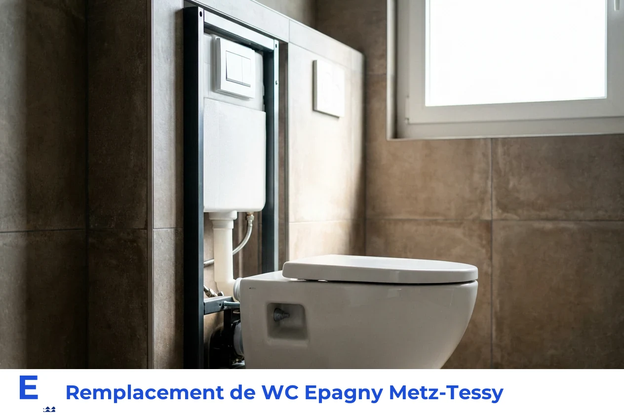 Remplacement de WC à Epagny Metz-Tessy