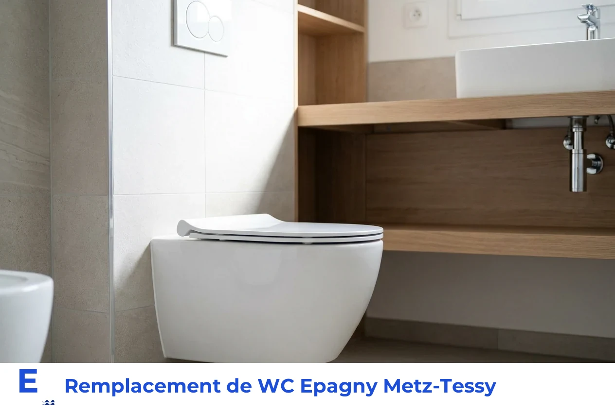Remplacement de WC à Epagny Metz-Tessy