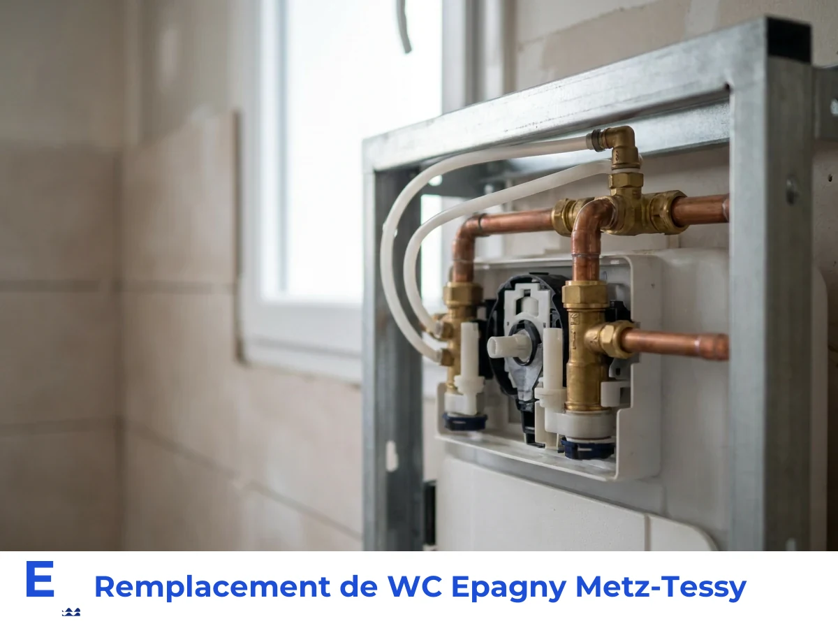 Remplacement de WC à Epagny Metz-Tessy