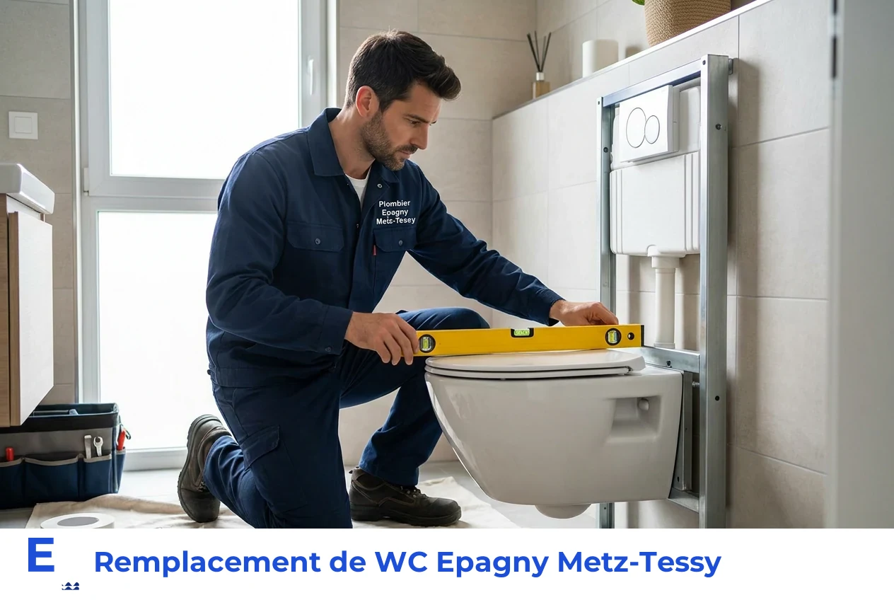 Remplacement de WC à Epagny Metz-Tessy